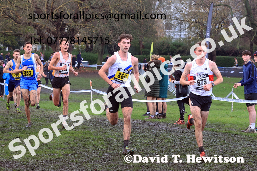 Senior Mens and Under-23s 2025 Liverpool Cross Challenge, Sefton Park, Saturday, November 22th. Photo: David T. Hewitson/Sports for All Pics